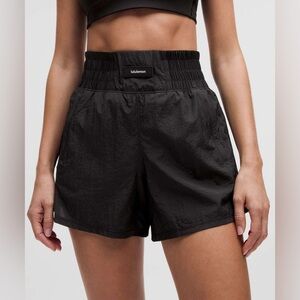 lululemon athletica Black High-Waist Athletic Shorts